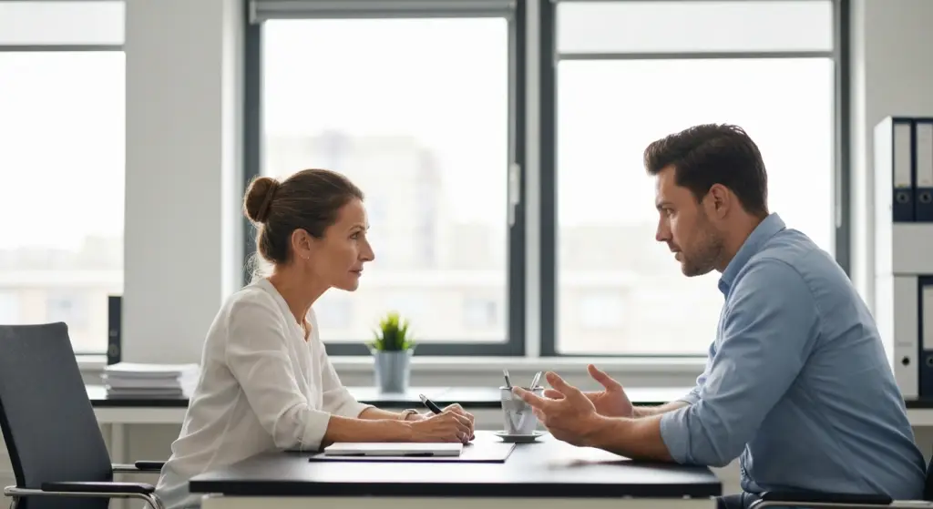 conflict op het werk de-escaleren